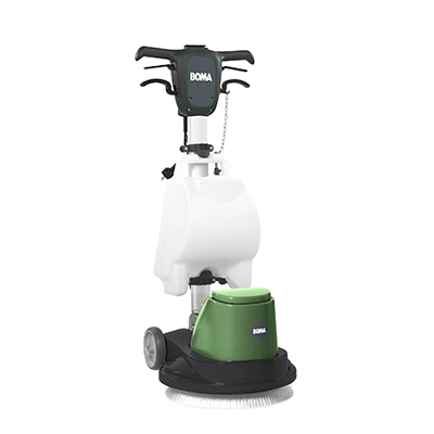 444409: Low speed eenschijfsmachine Boma Disco Low 43 - 180 t/min - exclusief padhouder en borstel - inclusi