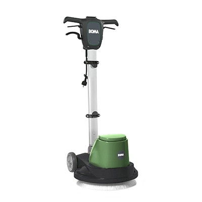 123405657: Duo speed eenschijfsmachine Boma Disco Duo 43 - 180/400 t/min -  exclusief padhouder en borstel - in