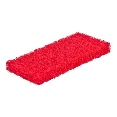 131503: Doodle bug schuurpad - 25 x 10 x 2,5 cm - ROOD