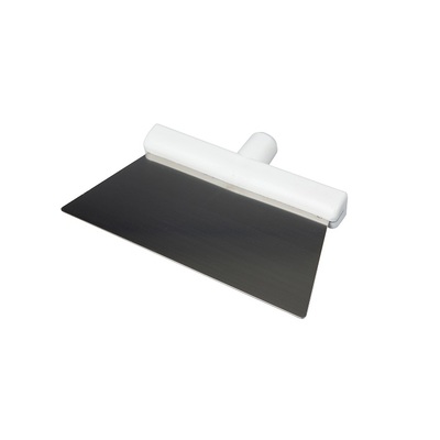 176200W: Schraper Boma Food - 280 x 110 mm - RVS - handvat/binnendraad - WIT