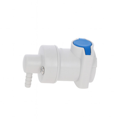 283437R: Koppelstuk Bag-in-Box - 6 mm aansluting - BLAUW