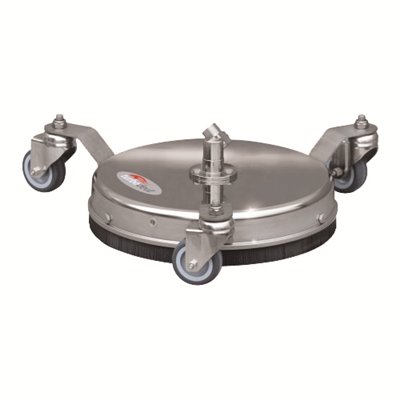 515502: Oppervlaktereiniger dia 30cm inox 275bar - exclusief sproeiers en koppeling