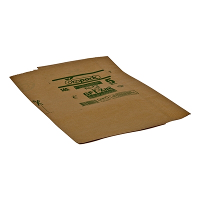 610301: Papieren zak - 70 x 110 cm - T75 - BRUIN - per stuk