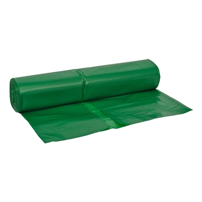 625387: LD zak - 70 x 110 cm - T45 - 115 l - GROEN - rol 25 stuks