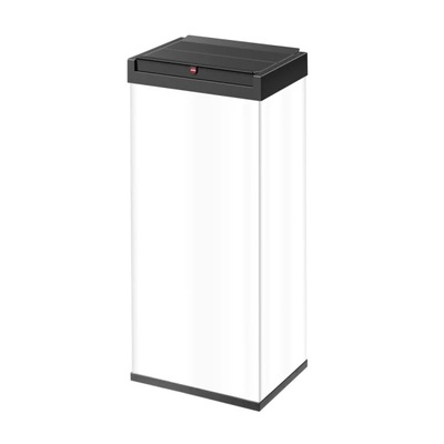 779755: Afvalbak Hailo Big Box Swing - 52 l - WIT ZWART