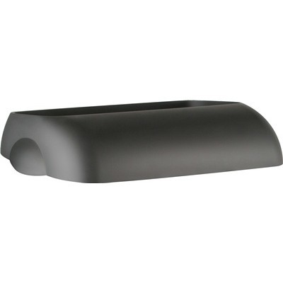 750258: Admire anti-inkijkdeksel voor afval-papierbak 23 l - ZWART