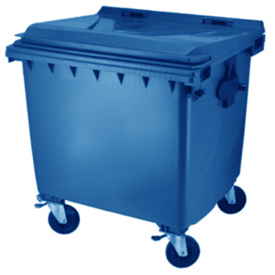 751266: Container met 4 wielen - 770 l - BLAUW