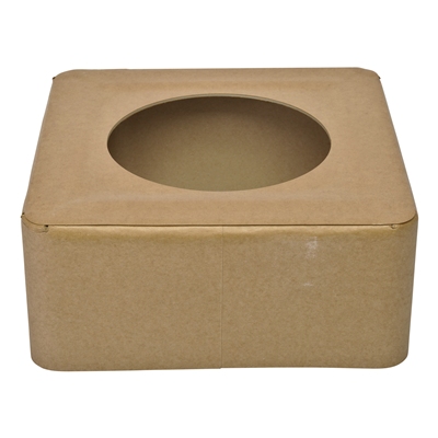 750447: Deksel voor Bomabin Select Cardboard - grote ronde inworpopening