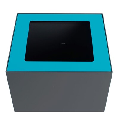 750508: Top voor Bomabin Select Modus - 90 l - BLAUW