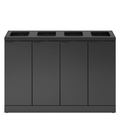 750549: Bomabin Select Bica - 4 x 45 l - ANTRACIET - open/open/open/open