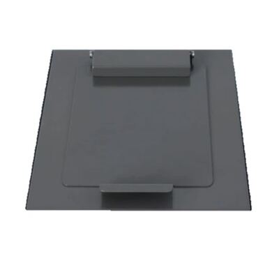 750554: Gesloten deksel voor Bomabin Select Modus - 60 l - GRIJS