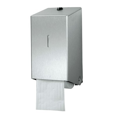 774851: Sanox toiletroldispenser doppenrol - RVS