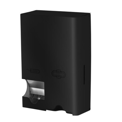 775926: Maandverband- & tampondispenser - RVS - ZWART