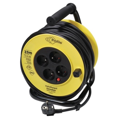 900413: Kabelhaspel - 25 m - 3 x 1,5 mm²