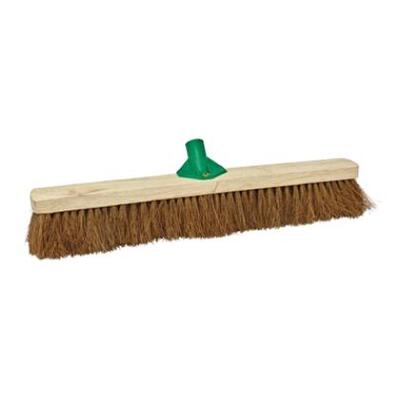 Kokosbezem met steelhouder - 100 cm