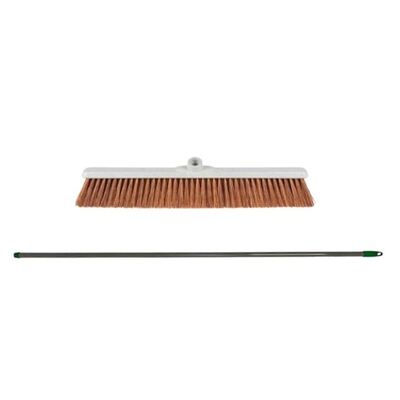 PET bezem 80cm + steelh/steel