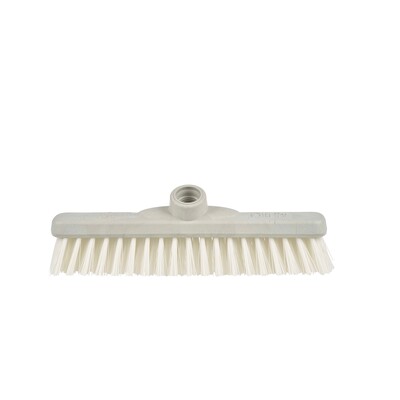 Schrobborstel polyamide met steelbevestiging - 30 cm