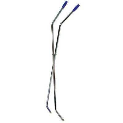Scissor mop handle