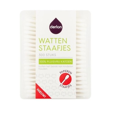 Wattenstaafjes - 300 stuks