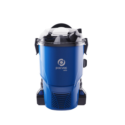 Rugstofzuiger op batterij Pacvac Velo
Incl 1 set batterijen en lader