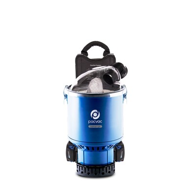 Rugstofzuiger Pacvac Superpro Go Incl 2 sets batterijen en 1 lader - inclusief recupel