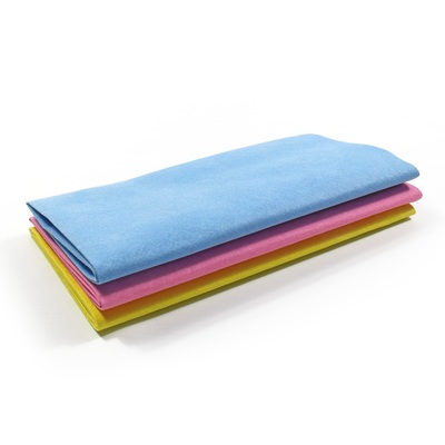 Microfiber cloth swipe