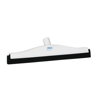 Vikan floor squeegee - 400 mm - black rubber - WHITE