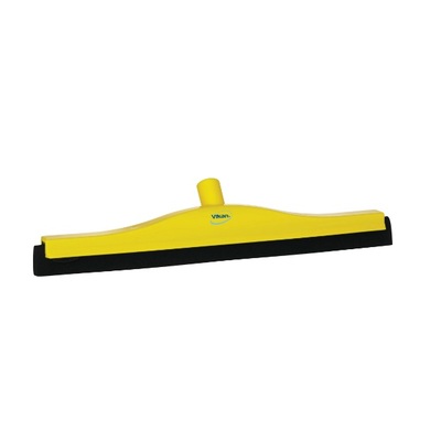 Vikan raclette de sol - 500 mm - caoutchouc noir - JAUNE