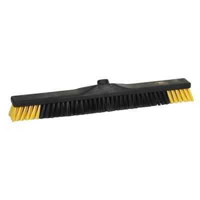 Balai atelier industrie - 60 cm - NOIR/JAUNE
