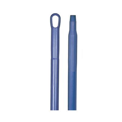 Ergonomische monobloksteel met schroefdraad - 150 cm - BLAUW