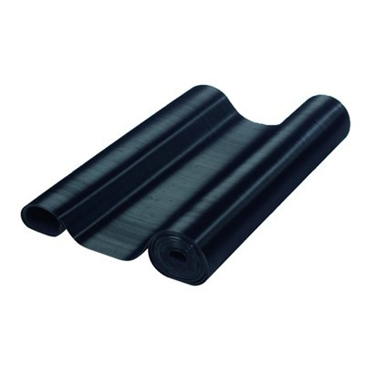 Geribde rubbermat 6mm, 1.2m br