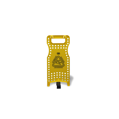 Panneau de signalisation wet floor jaune 3 langues