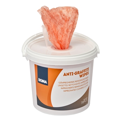 Anti-Graffiti wipes 70st