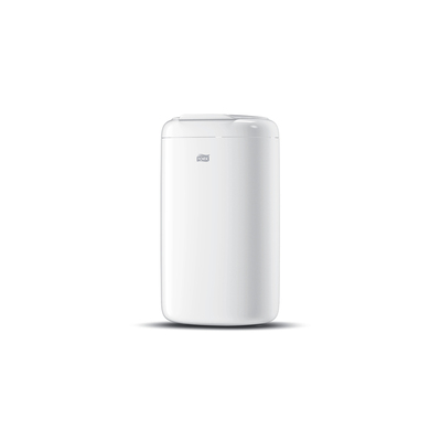 Tork afvalbak B3 - wit - 5l - 160 x 338 x 190 mm - muuraanhechtbaar - 564000