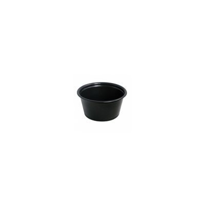 Pot à sauce 60ml noir