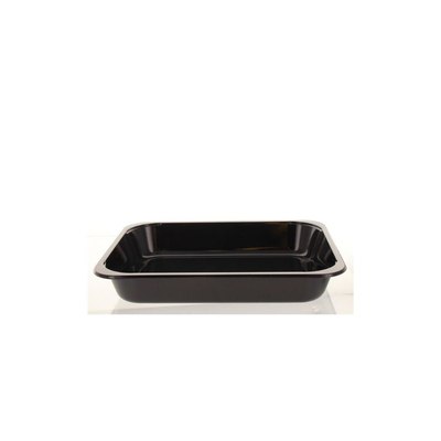 Barquette rect. cpet 1 comp. noir 227x177x50mm1360ml 310pcs