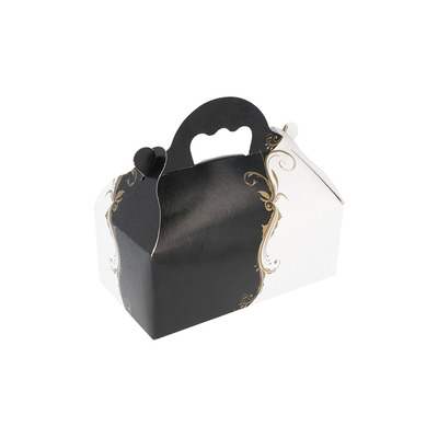 Pastry Box with Handle 100x180x70mm 3x50pcs