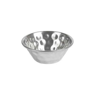 Rvs Schaal Rond 6,4x2,5cm 45ml