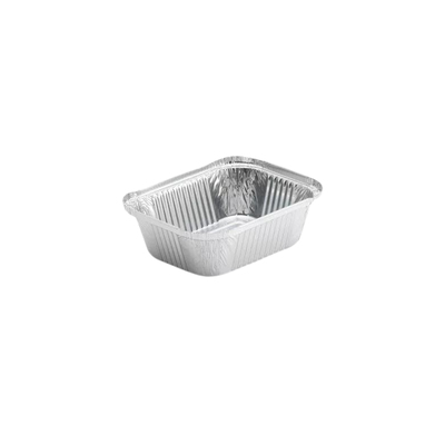 Tray rectangular alu 250cc 123x98x34mm 2700st