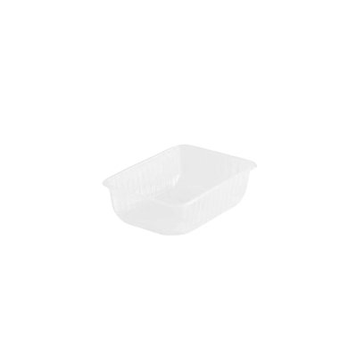Rect. RPP Container 750cc NEW Transp 186x133x54mm 500pcs