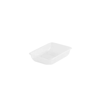 Rect. RPP Container 500cc NEW transp 186x133x36mm 500pcs