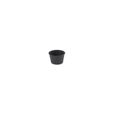 Pot à sauce papier noir 37ml