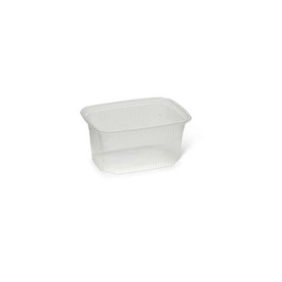 Barquette rect. pp 250cc transp. 108x82x52mm 2000pcs