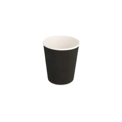 Gobelet boisson chaude noir 240ml 8oz 1000pcs