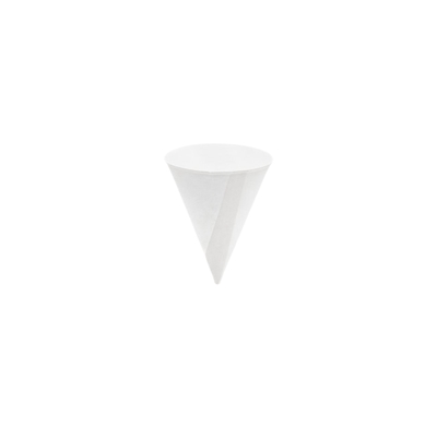 Paper Cone Drinking Cup Ø64mmx87mm 115ml 5000pcs