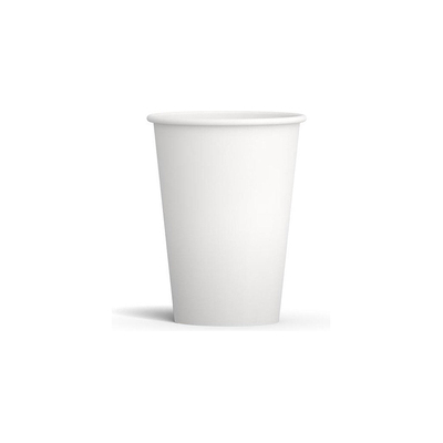 Gobelet carton 180/210ml Ø70/h90mm blanc 25x100pcs