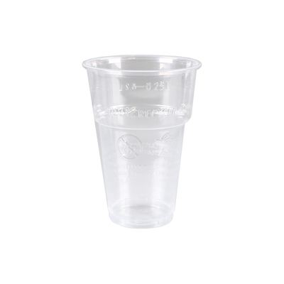 Gobelet à bière 200/250ml  78mm transparente 78mm 20x50pcs