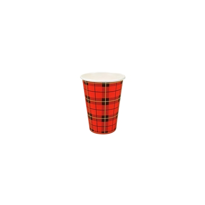 Budget drinking cup carton 180ml squared Ø70.3mm 25x100pcs