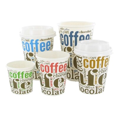 Deksel Koffiebeker Wit 180ml Ø