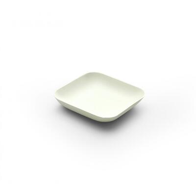 Assiette carré bagasse